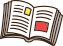 Colorful book icon