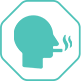 Smoking icon showing myopia genetic and environmental risk factors